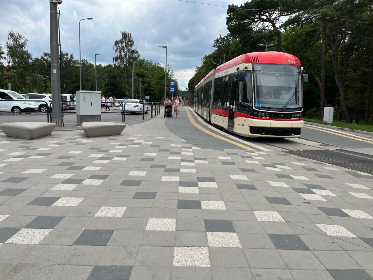 Apartament Stogi Gdansk Bagian luar foto